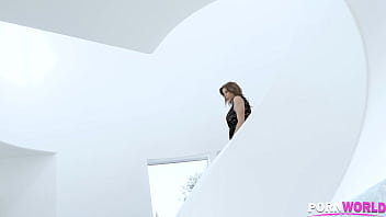 Busty milf's solo toy time