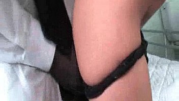 Blonde teen swallows huge black