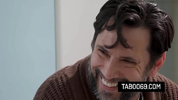 Busty stepmom ass fucked in threesome by plubmer stepson and her husband