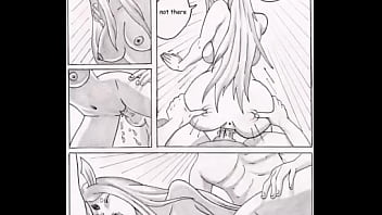 Kaguya fuck threesome hentai