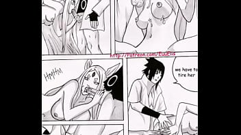 Kaguya fuck threesome hentai