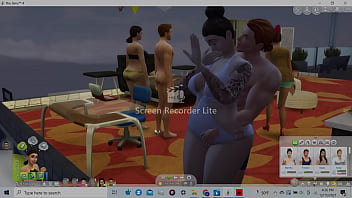 Martha runs into her ex and lets him press her up against the glass window when she realizes how big he is when he hugs her from behind