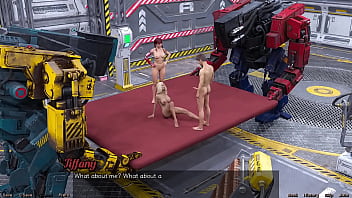 Stranded in space #140 threesome with hot red head and busty pregnant milf