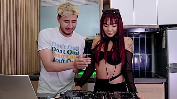 Colombian dj enjoys a hard cock at an after party allison sweet