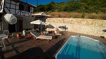 Jordan deep throat and rimming while julia squirting