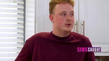 Step dad caught step bro licking cake of my