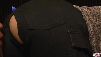 Slutty japanese in ripped jeans ayaka minamino gets cum filled