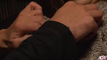 Slutty japanese in ripped jeans ayaka minamino gets cum filled