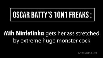 Cute brazilian mih ninfetinha worships and fucks very huge dick anal cock worship 0% pussy huge gapes 1on1 ob166fu