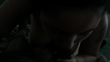 Big load in her mouth