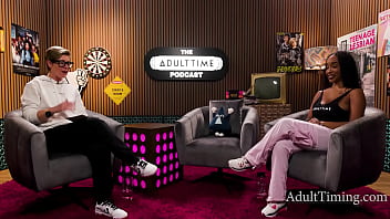 Podcast featuring busty ebony with the perfect tatas