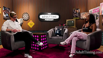 Podcast featuring busty ebony with the perfect tatas