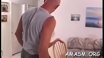 Schlong riding together with blowjob by raunchy bimbo