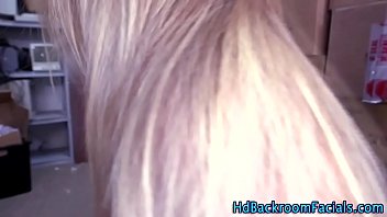 Teen amateur sucks cock