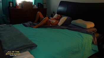 Stepson catches stepmom getting off ~ kymber leigh aitsf250628 scene1of3 free