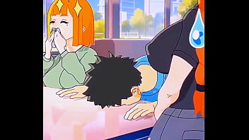 Horny girls cartoon comp