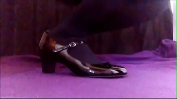Mary janes high heels fetish video Mary janes high heels fetish video