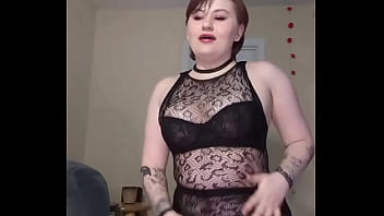 Dancing my clothes off for womanizer cums