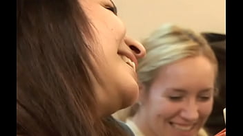 Two gorgeous sluts and one big hard cock make for a fantastic threesome