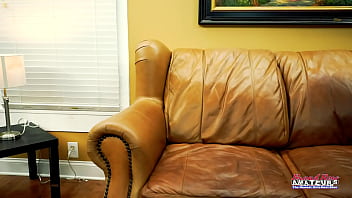 Skinny brunette nikki p sucks a cock to get her pussy fucked and jizzed