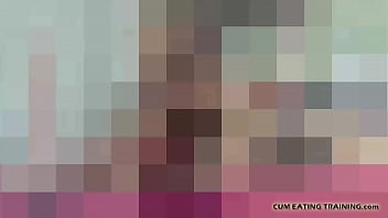 Cum eating encouragement joi masturbation