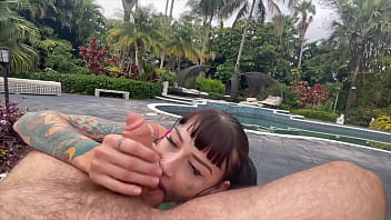 Tattoo slut cc doll gets fucked and filled