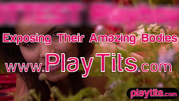 Big Ass Petite Tanned Cougar Reveals Luscious Chocolaty Figure In A Garden thumbnail