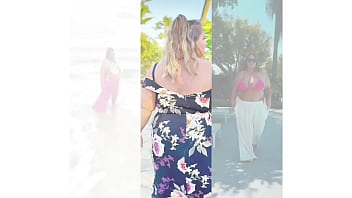 Playing with my holes trailer fat blonde bbw milf plays with ass pussy fat tits