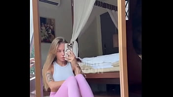 Just me myself and my reflection and i must say we’re looking good