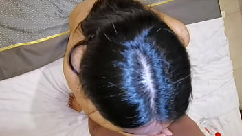 Moaning full in room sucking penis and licking pussy