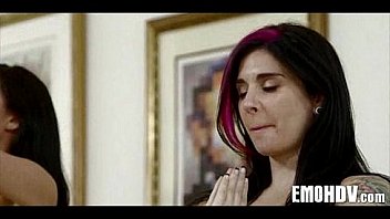 Emo babe with tats gets some dick 429