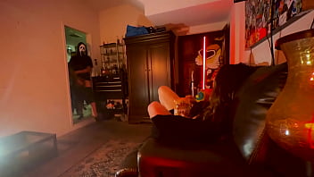 Hairy pussy squirt slut gets her holes used by three home intruders on halloween chloe kreams supa dupa corey justanicecock steve rickz