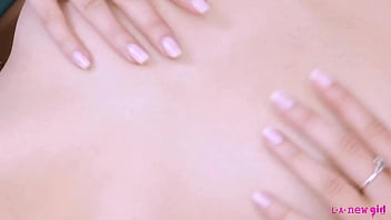 Timeless dark haired elegance naked close up