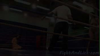 Smalltits babe wrestles busty les euro