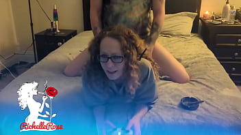 Freeuse gamer girl gets dogged and creampied part 2