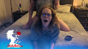 Freeuse gamer girl gets dogged and creampied part 2