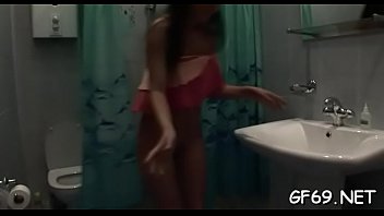 Pleasing darling gets her pussy pounded hard by two males