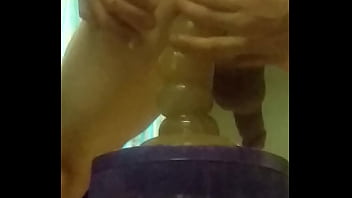 Fucking self with a dildo