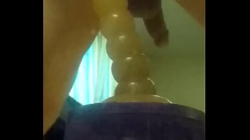 Fucking self with a dildo