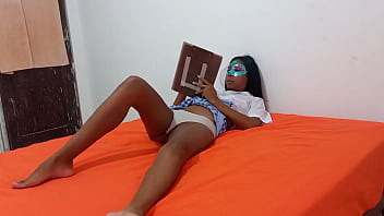 Mexican student skips classes to stay home making homemade porn and showing off her delicious natural tits