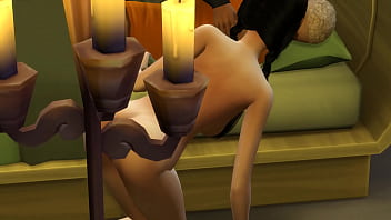 Trienne blows two guys Trienne blows two guys