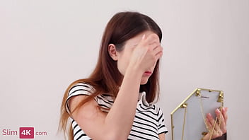 A busty babe excited by masturbation pounced on her friend