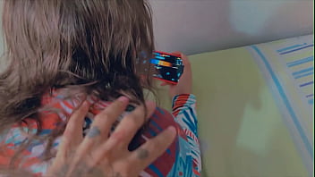 Free fire player gives her pussy to her boyfriend while playing online