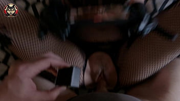 Pov cumshot in stepsister’s open pussy