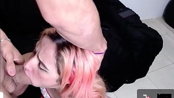 My neighbor has a very big cock and i give him blowjobs