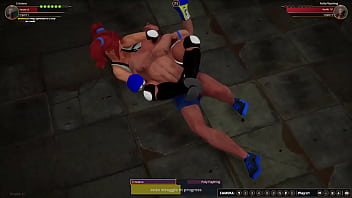 Cristiano vs polly nf3d mixed mma battle subway femdom