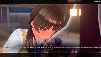 Woman secretly nymphomaniac cheats on her boyfriend with an older guy 4