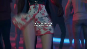 Stepsister stretched her tight pussy with a hard black cock 3d exclusive hentai animated