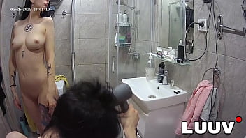 Luuv tattooed alice and lucien film their morning bathroom routine for subscribers keeping the reality show rules
