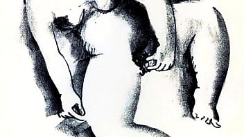 Retro erotic drawings
